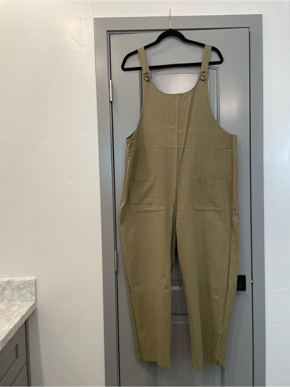 Women’s Olive Green Overalls